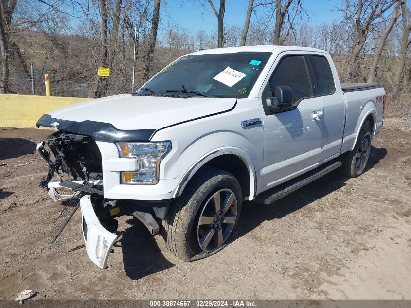 2017 Ford F-150 Xlt VIN: 1FTFX1EF5HFC65336 Lot: 38874667