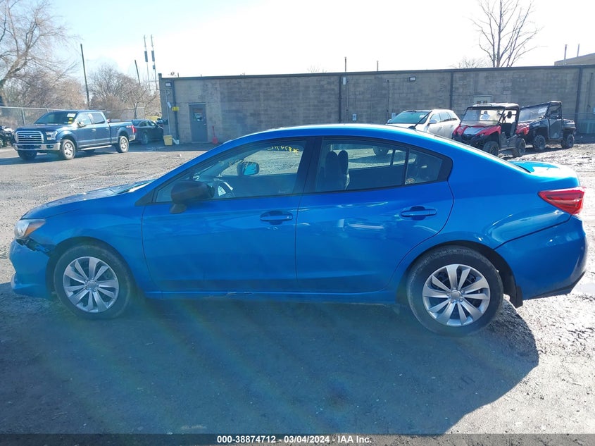 VIN 4S3GKAB64M3600623 2021 SUBARU IMPREZA SEDAN