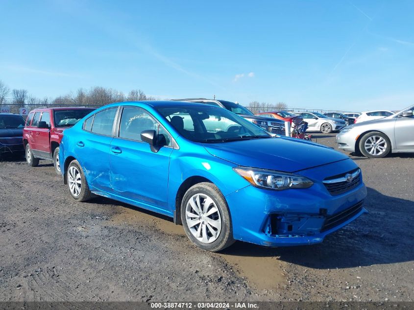 2021 SUBARU IMPREZA SEDAN - 4S3GKAB64M3600623