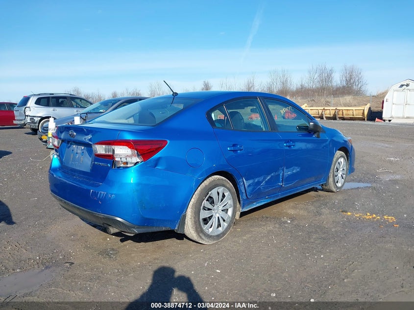 VIN 4S3GKAB64M3600623 2021 SUBARU IMPREZA SEDAN