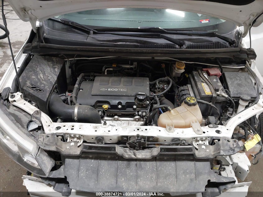 2018 CHEVROLET SONIC LT AUTO - 1G1JD6SBXJ4135497