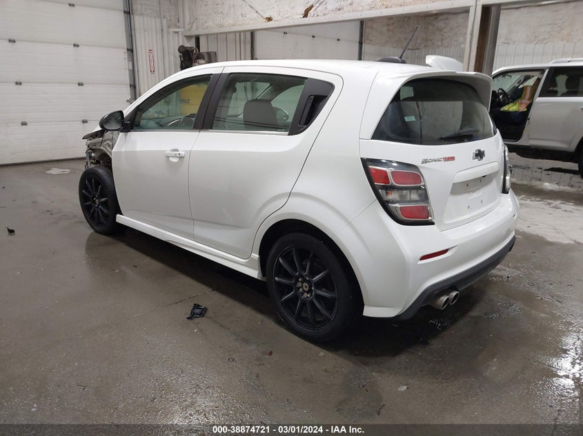 2018 CHEVROLET SONIC LT AUTO - 1G1JD6SBXJ4135497