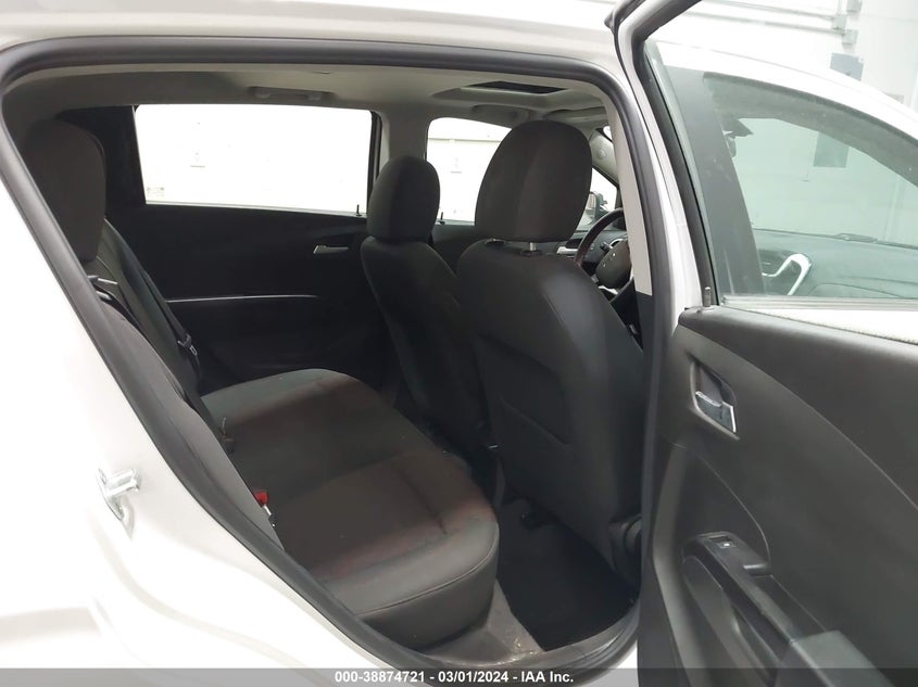 2018 CHEVROLET SONIC LT AUTO - 1G1JD6SBXJ4135497