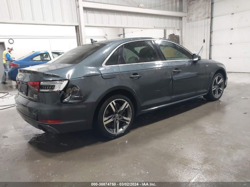 2017 Audi A4 2.0T Premium VIN: WAUENAF42HN002867 Lot: 38874750