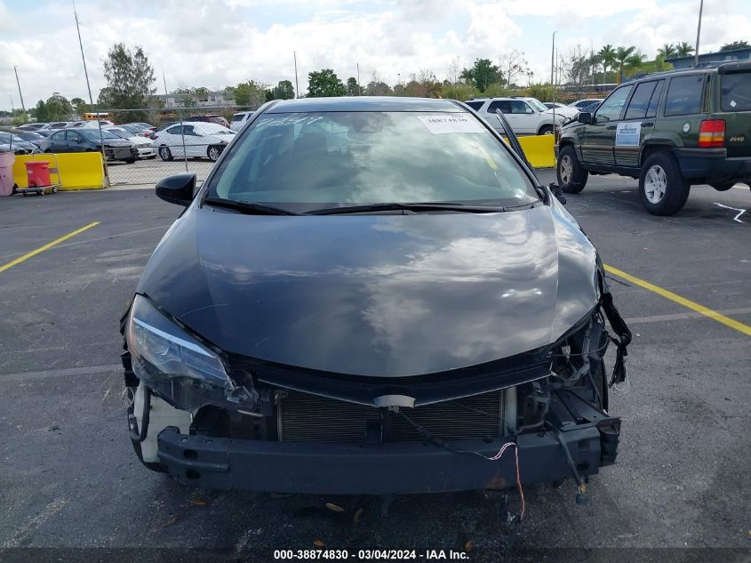 2019 Toyota Corolla Le VIN: 2T1BURHE5KC237349 Lot: 38874830