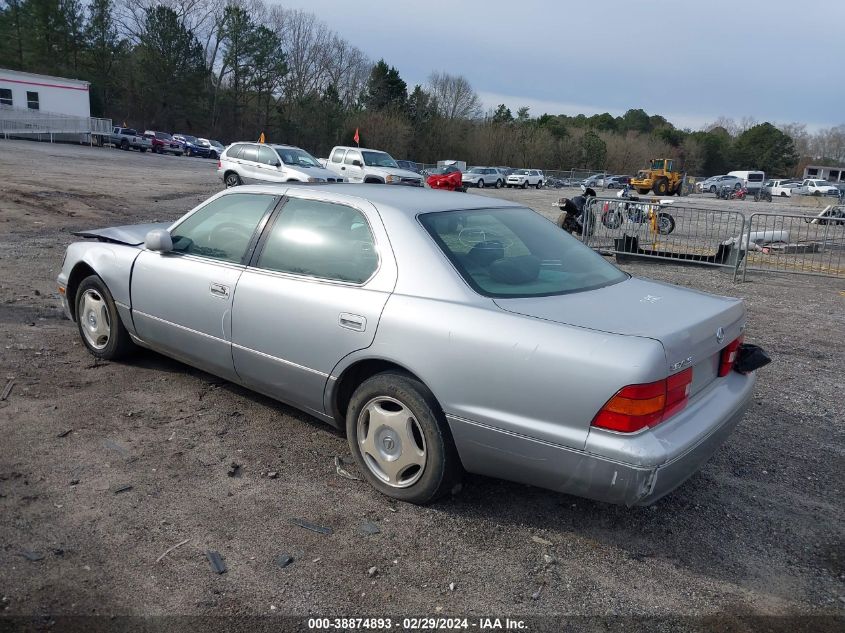 1998 Lexus Ls 400 VIN: JT8BH28F8W0126166 Lot: 38874893