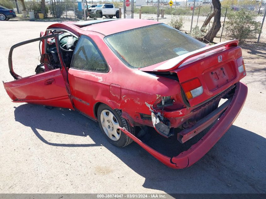 1998 Honda Civic Ex VIN: 1HGEJ8249WL013808 Lot: 40288709