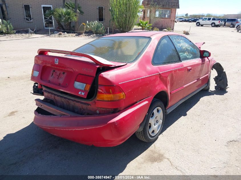 1998 Honda Civic Ex VIN: 1HGEJ8249WL013808 Lot: 40288709