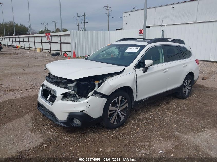 2019 Subaru Outback 2.5I Limited VIN: 4S4BSANC5K3389663 Lot: 38874958