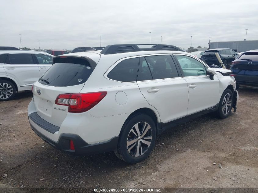 2019 Subaru Outback 2.5I Limited VIN: 4S4BSANC5K3389663 Lot: 38874958