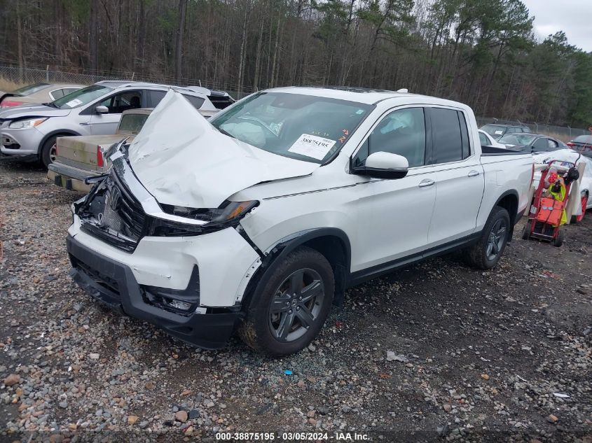 2023 Honda Ridgeline Rtl-E VIN: 5FPYK3F7XPB009522 Lot: 38875195