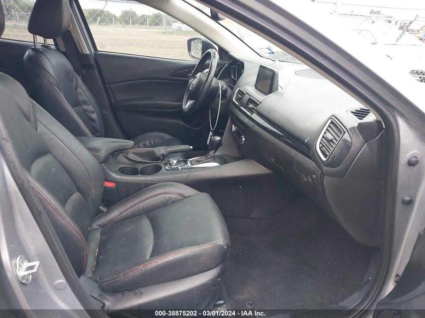 2014 MAZDA MAZDA3 I GRAND TOURING - JM1BM1W76E1118210