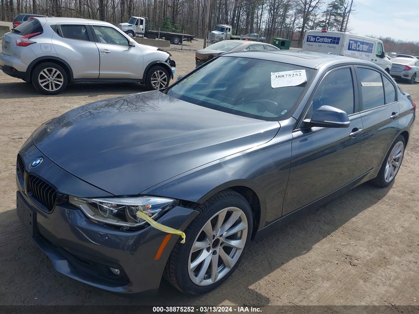 2018 BMW 320I VIN: WBA8E5G50JNU45827