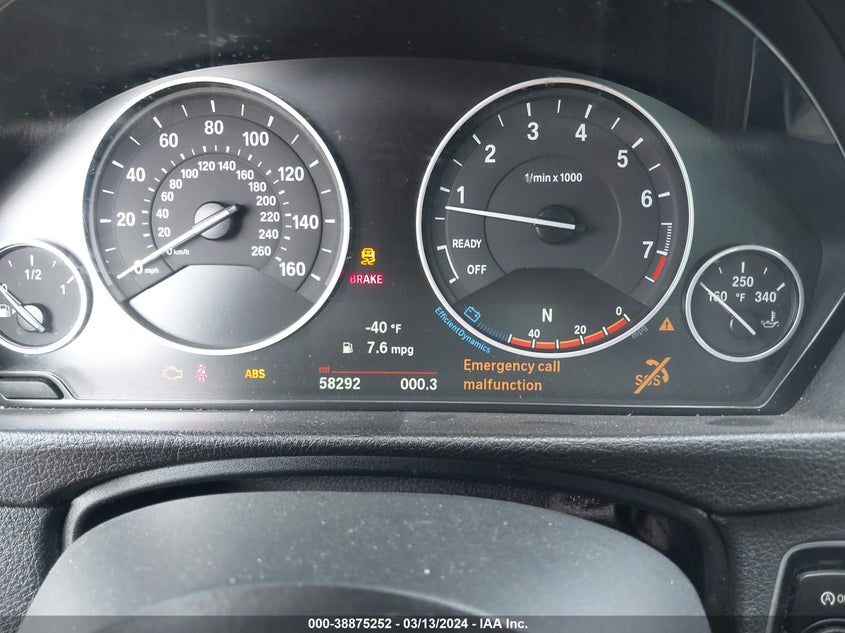 2018 BMW 320I VIN: WBA8E5G50JNU45827