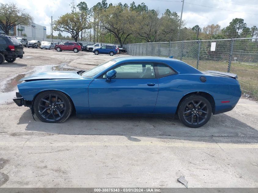 2022 Dodge Challenger Gt VIN: 2C3CDZJG9NH238597 Lot: 38875343