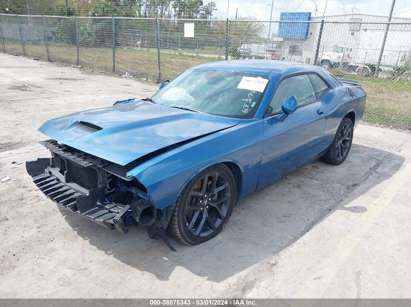 2022 Dodge Challenger Gt VIN: 2C3CDZJG9NH238597 Lot: 38875343