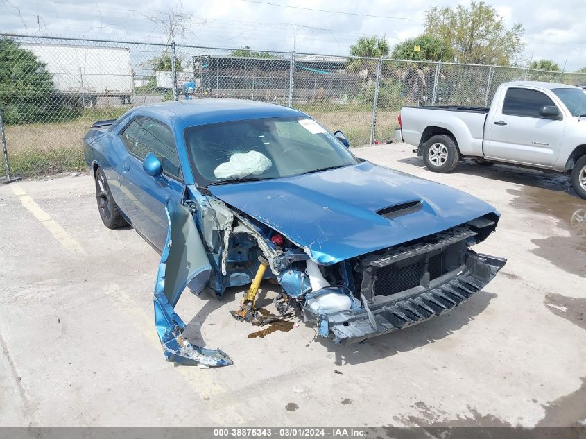 2022 Dodge Challenger Gt VIN: 2C3CDZJG9NH238597 Lot: 38875343