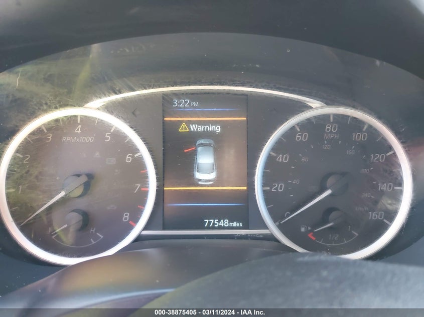VIN 3N1AB7AP0KL607656 2019 NISSAN SENTRA SV