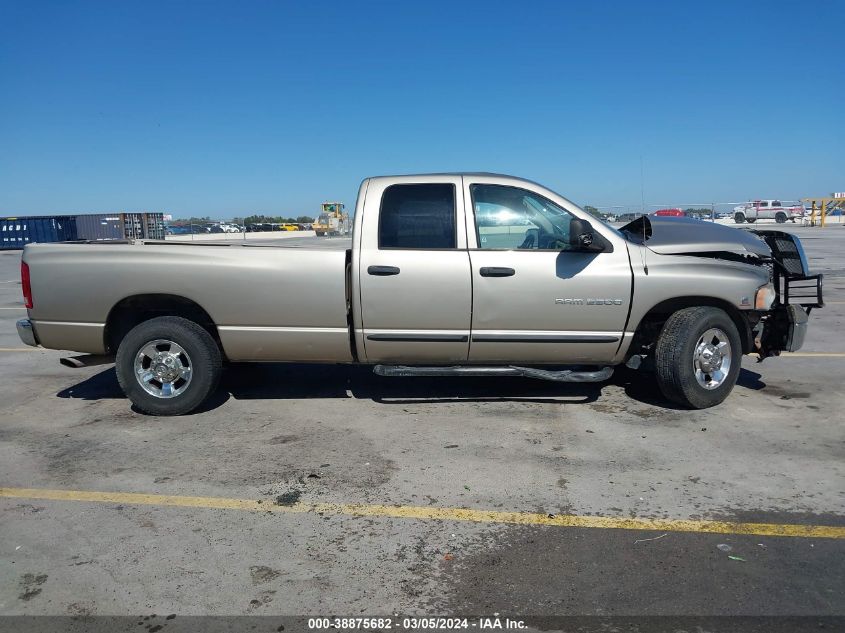 2005 Dodge Ram 2500 Slt/Laramie VIN: 3D7KR28C05G749107 Lot: 38875682