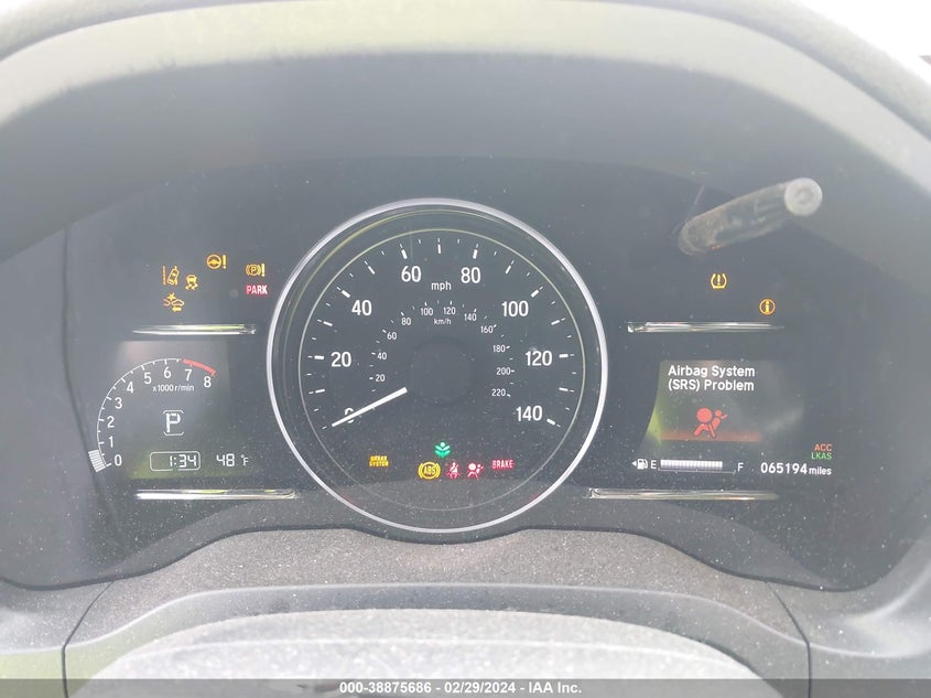 VIN 3CZRU5H50LM702520 2020 HONDA HR-V 2WD EX