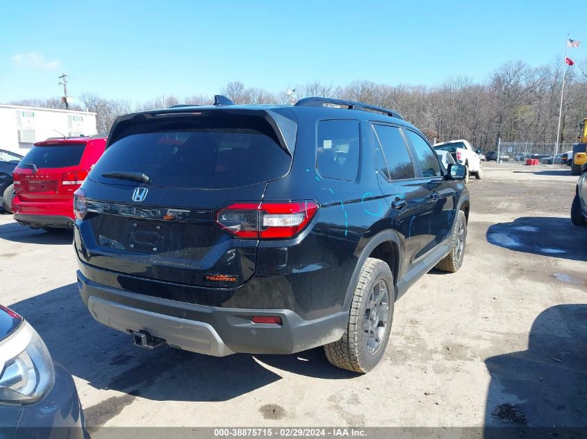 2023 Honda Pilot Awd Trailsport VIN: 5FNYG1H6XPB051644 Lot: 38875715