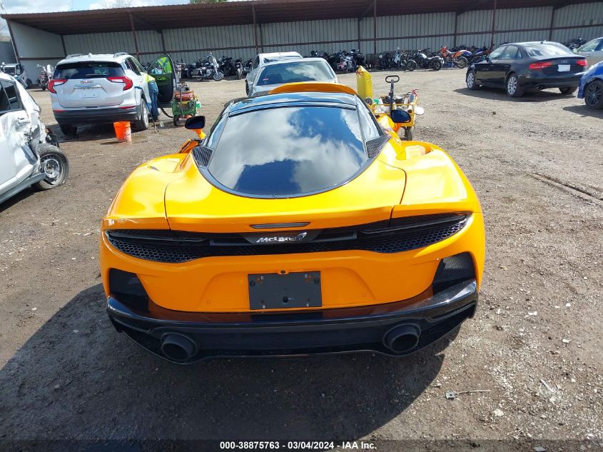 2021 Mclaren Gt Coupe VIN: SBM22GCA3MW001508 Lot: 38875763