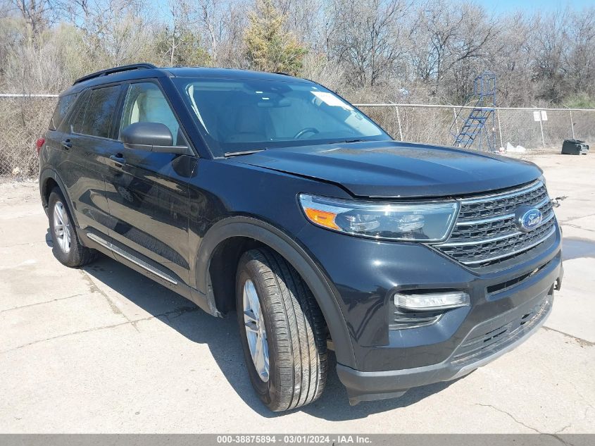 2023 Ford Explorer Xlt VIN: 1FMSK7DH6PGB18207 Lot: 38875894