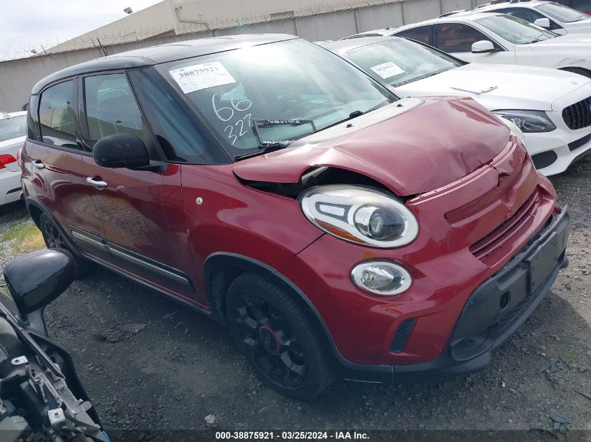 2015 Fiat 500L Urbana Trekking VIN: ZFBCFADH7FZ031738 Lot: 38875921