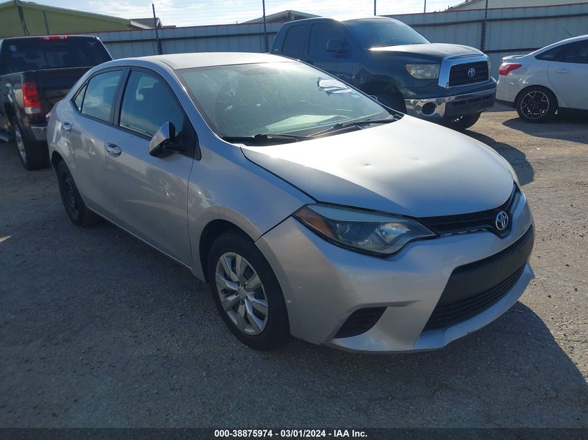 2014 TOYOTA COROLLA LE - 5YFBURHE1EP081170