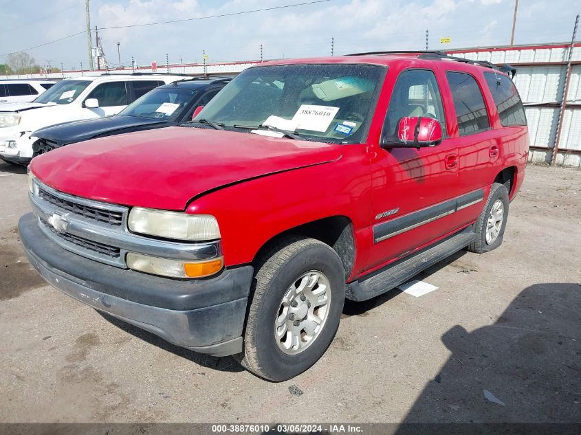 2001 Chevrolet Tahoe Lt VIN: 1GNEC13T81R108671 Lot: 38876010