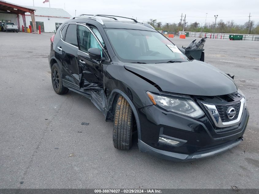 2017 Nissan Rogue Sv VIN: KNMAT2MT0HP555657 Lot: 38876027