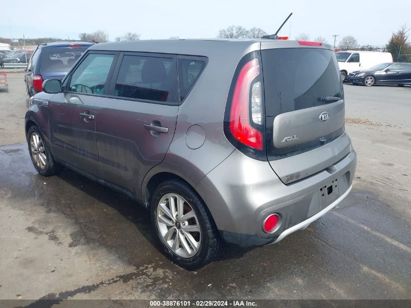 2017 Kia Soul + VIN: KNDJP3A51H7449170 Lot: 38876101