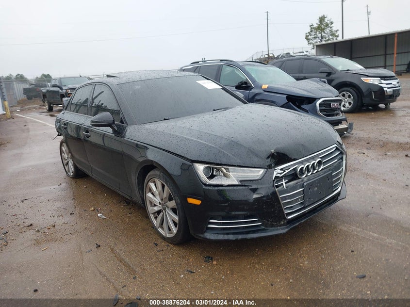2017 Audi A4 Premium VIN: WAUANAF49HNO46654 Lot: 38876204