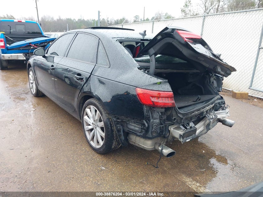 2017 Audi A4 Premium VIN: WAUANAF49HNO46654 Lot: 38876204