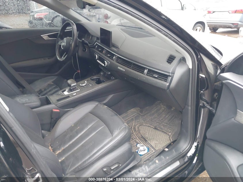2017 Audi A4 Premium VIN: WAUANAF49HNO46654 Lot: 38876204