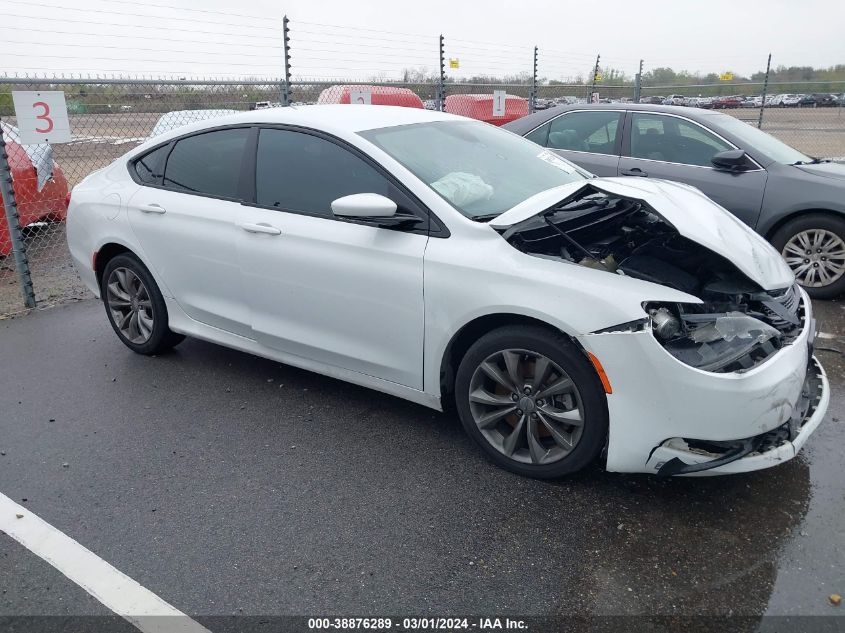 2015 Chrysler 200 S VIN: 1C3CCCBG6FN581259 Lot: 38876289