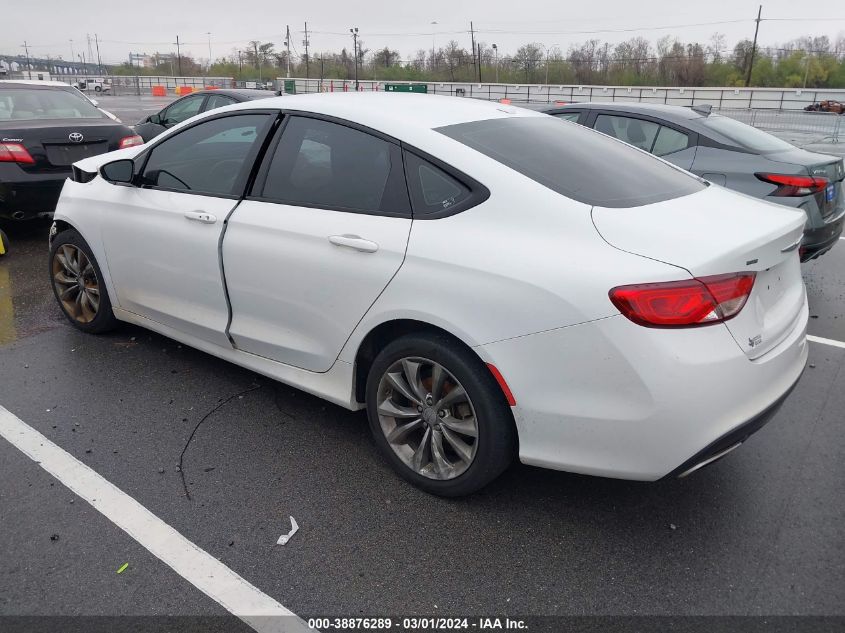 2015 Chrysler 200 S VIN: 1C3CCCBG6FN581259 Lot: 38876289