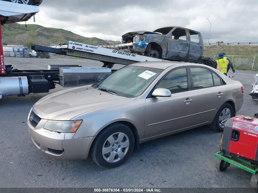 2008 Hyundai Sonata Gls VIN: 5NPET46CX8H344214 Lot: 38876304