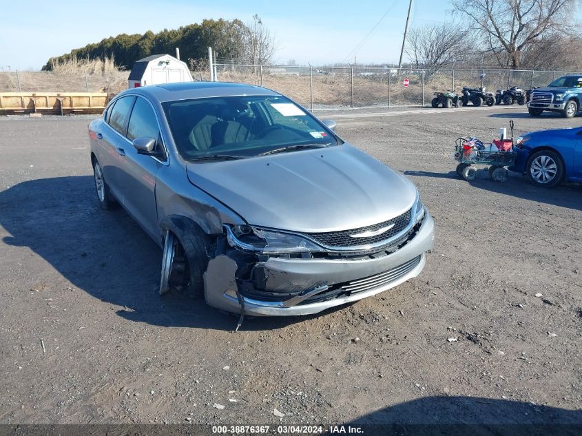 2015 Chrysler 200 Limited VIN: 1C3CCCAB5FN707505 Lot: 38876367