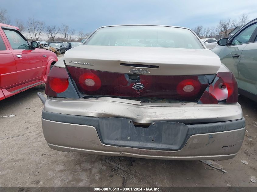 2003 Chevrolet Impala VIN: 2G1WF52E839102552 Lot: 38876513