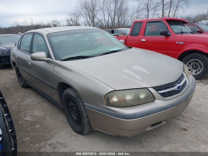 2003 Chevrolet Impala VIN: 2G1WF52E839102552 Lot: 38876513