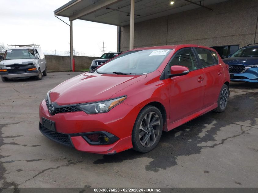 2016 Scion Im VIN: JTNKARJE7GJ511175 Lot: 38876823