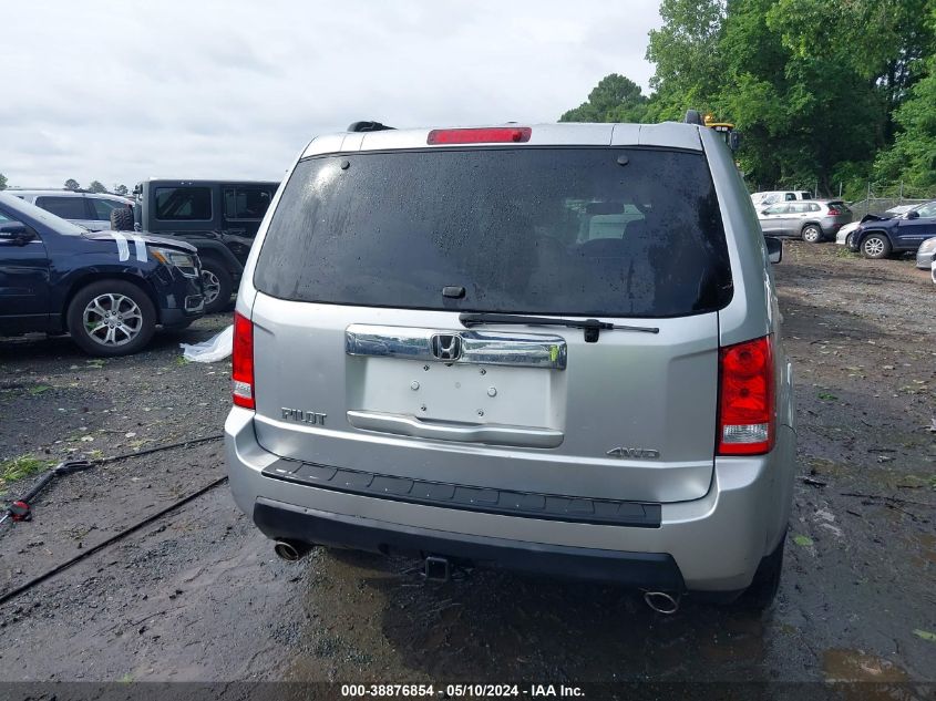 2011 Honda Pilot Ex-L VIN: 5FNYF4H78BB020298 Lot: 38876854