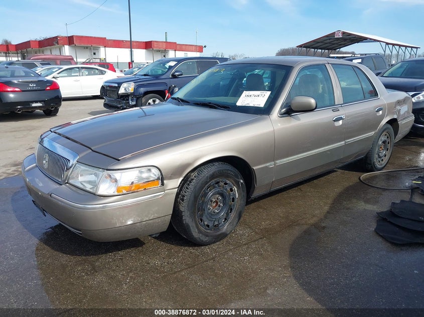 2004 Mercury Grand Marquis Ls VIN: 2MEFM75W54X678141 Lot: 38876872
