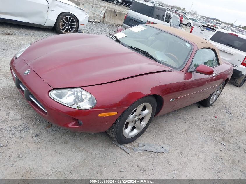 2000 Jaguar Xk8 VIN: SAJJA42C0YNA01202 Lot: 38876924