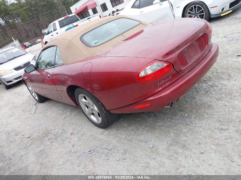 2000 Jaguar Xk8 VIN: SAJJA42C0YNA01202 Lot: 38876924