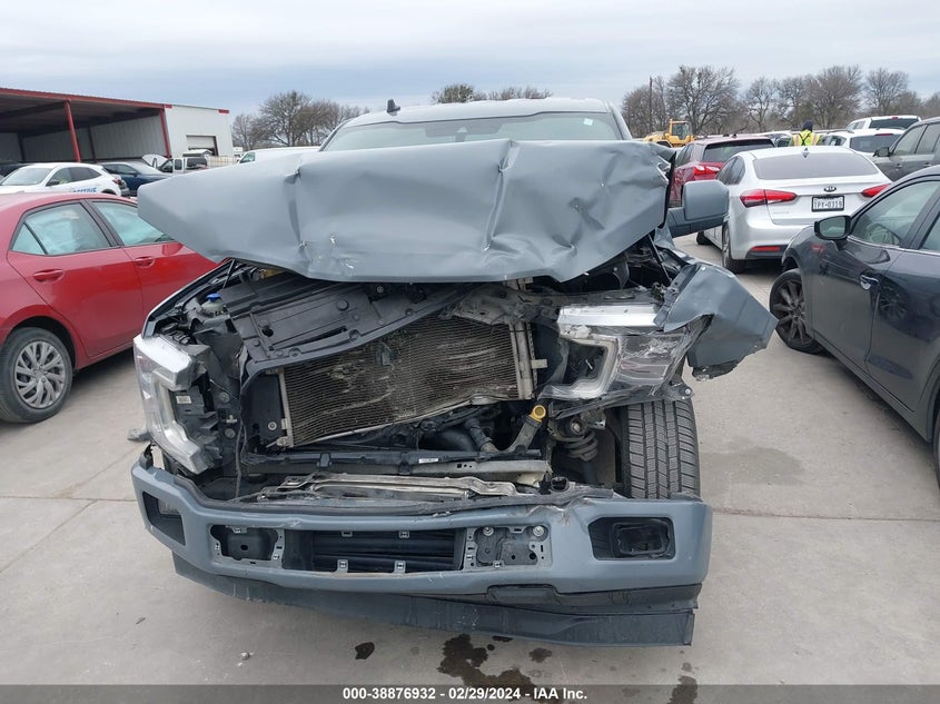 VIN 1FTEW1C47KKF16291 2019 FORD F-150 LARIAT