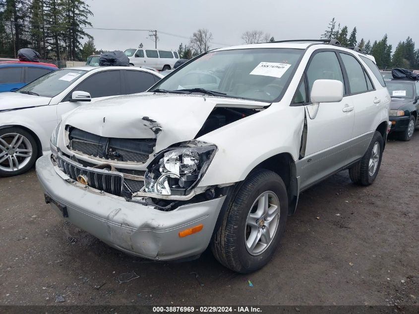 2001 Lexus Rx 300 VIN: JTJHF10U010214964 Lot: 38876969