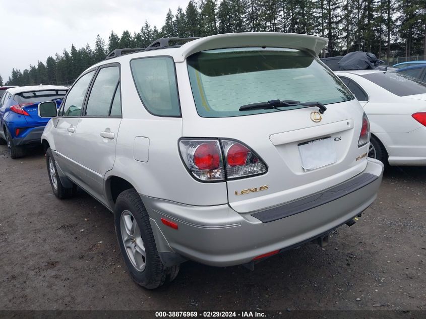 2001 Lexus Rx 300 VIN: JTJHF10U010214964 Lot: 38876969