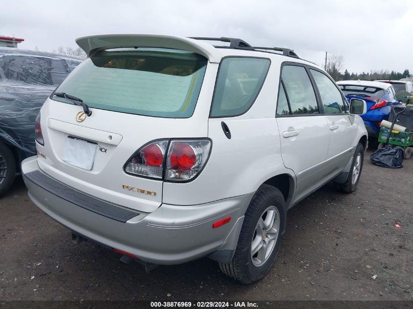 2001 Lexus Rx 300 VIN: JTJHF10U010214964 Lot: 38876969